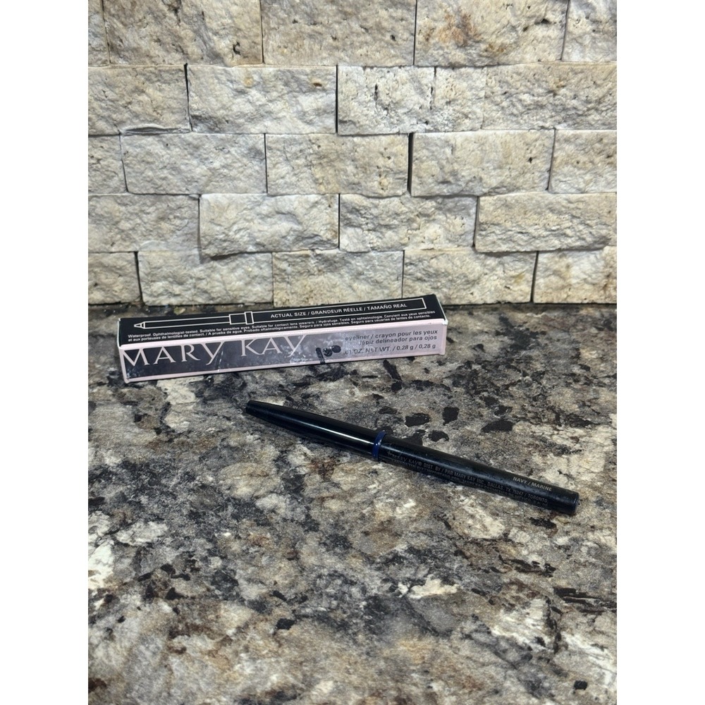 New In Box Mary Kay Eyeliner MK Navy .01 oz ~ Full Size ~ 017630